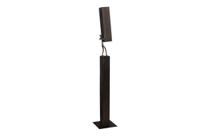 Phillips Collection Atlas Pole Sculpture - Handcrafted Modern Organic Art Piece in Reclaimed Wood & Metal Base for Unique Interiors TH101661