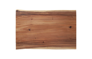 Phillips Collection Waterfall Desk: Modern Organic Design with Reclaimed Wood and Sculptural Support for Your Workspace Natural, Acrylic Leg TH102743