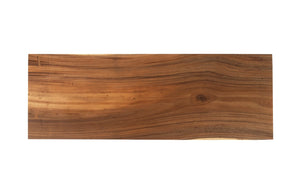 Phillips Collection Tapered Wood Console Table with Black Metal Legs – Unique Chamcha Wood for Modern Interiors TH103470
