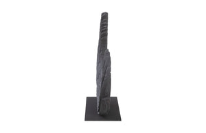 Phillips Collection Swoop Tabletop Sculpture - Elegant Black Wood Art Piece for Modern Home Décor and Accents Small TH103477