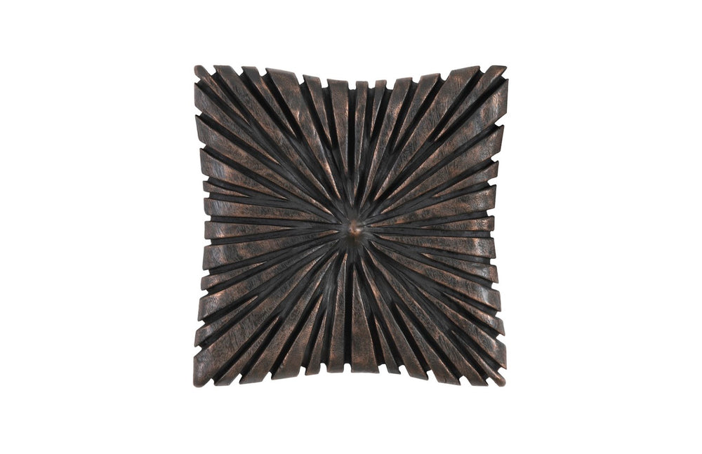 Phillips Collection Chainsaw Burnt Black Wall Tile - Industrial Chic, Textured Woodgrain For Modern Organic Spaces Brown Wood Th103562