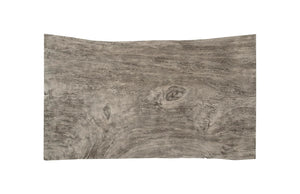 Phillips Collection Waterfall Desk: Modern Organic Design with Reclaimed Wood and Sculptural Support for Your Workspace Gray Stone, Acrylic Leg TH105206