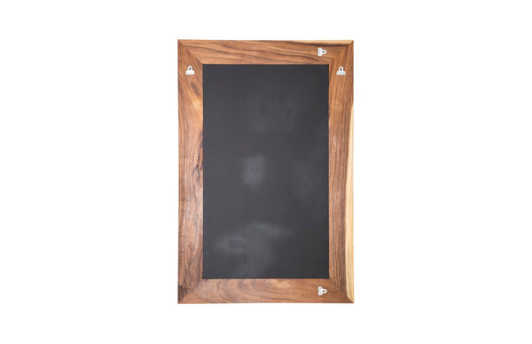 Phillips Collection Geometry Large Wood Mirror - Modern Organic Design With Textured Woodgrain For Stylish Spaces Brown,Black Wood ,Chamcha Wood Th105234