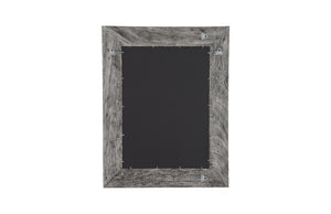 Phillips Collection Geometry Chamcha Wood Wall Mirror with Two Tone Angular Frame for Bold Room Styling 36 x 2 x 46 TH105237