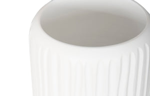 Phillips Collection Lacuna Vase - Hand-carved Mango Wood Sculpture With Unique Texture For Elegant Home Décor Display White,Off White Wood ,Mango Th107096