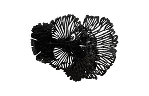 Phillips Collection Flower Wall Art - Intricate Floral Design For Stunning Home Décor, Perfect For Any Space Black Metal Th107120