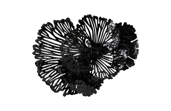 Phillips Collection Flower Wall Art - Intricate Floral Design For Stunning Home Décor, Perfect For Any Space Black Metal Th107120