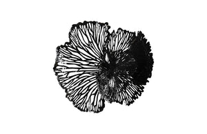 Phillips Collection Flower Wall Art - Intricate Floral Design For Stunning Home Décor, Perfect For Any Space Black Metal Th108319