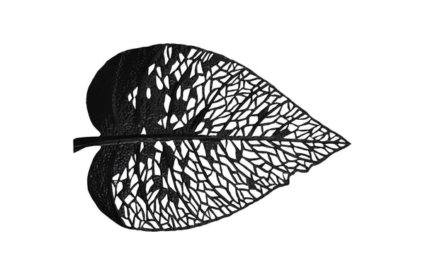 Phillips Collection Birch Leaf Wall Art - Exquisite Copper Design For Elegant Home Décor With Depth And Texture Silver Metal Th108526