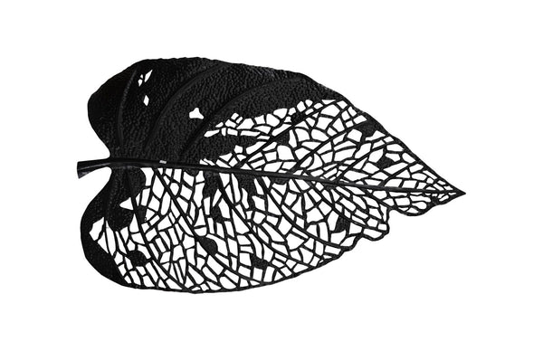 Phillips Collection Birch Leaf Wall Art - Exquisite Copper Design For Elegant Home Décor With Depth And Texture Silver Metal Th108527