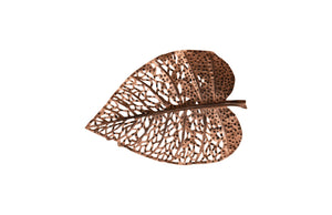Phillips Collection Birch Leaf Wall Art - Exquisite Copper Design For Elegant Home Décor With Depth And Texture Amber Metal Th108529