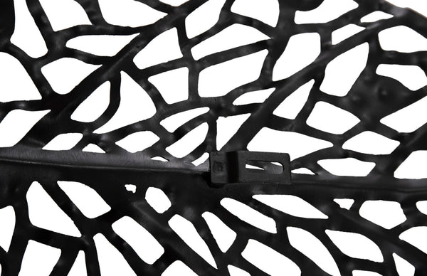 Phillips Collection Birch Leaf Wall Art - Exquisite Copper Design For Elegant Home Décor With Depth And Texture Silver Metal Th108530