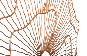 Phillips Collection Poppy Flower Wall Art Sculpture – Contemporary Organic Design To Elevate Your Home Décor Today! Brown Metal Th108863