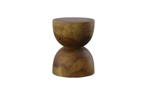 Phillips Collection Totem Stool - Modern Sculptural Accent Piece for Versatile Use in Any Room or Outdoor Space Natural TH109261