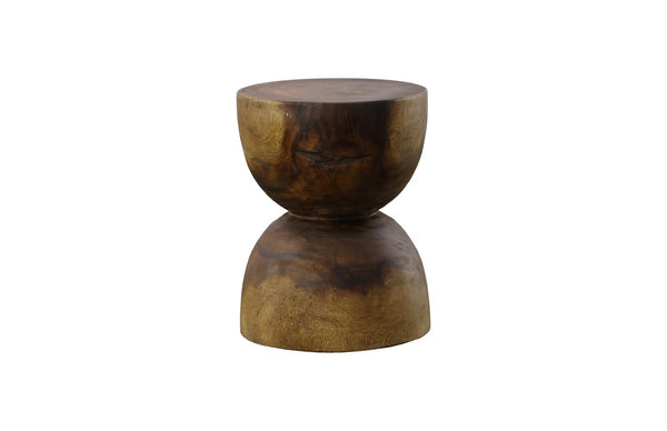 Phillips Collection Totem Stool - Modern Sculptural Accent Piece for Versatile Use in Any Room or Outdoor Space Natural TH109261