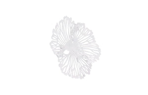 Phillips Collection Flower Wall Art - Intricate Floral Design For Stunning Home Décor, Perfect For Any Space White Metal Th109685