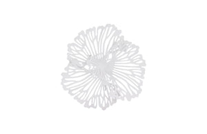 Phillips Collection Flower Wall Art - Intricate Floral Design For Stunning Home Décor, Perfect For Any Space White Metal Th109685