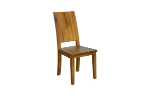 Phillips Collection Origins Reclaimed Chamcha Wood Dining Chair with Artisan Butterfly Joinery Detail TH110599