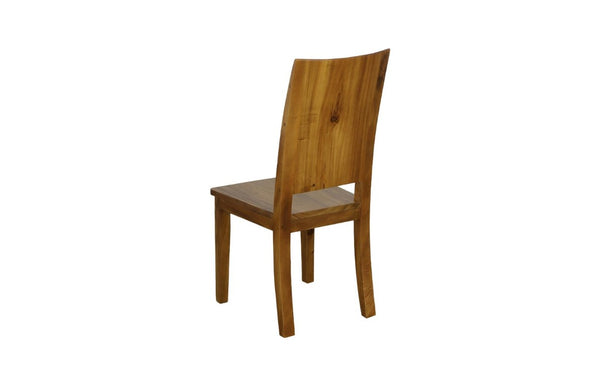 Phillips Collection Origins Reclaimed Chamcha Wood Dining Chair with Artisan Butterfly Joinery Detail TH110599