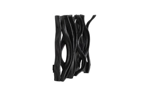 Phillips Collection Vine Wall Tile – Handcrafted Natural Artistry From Renewable Resources To Enhance Your Home Décor Black Wood Th112230