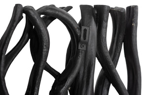 Phillips Collection Vine Wall Tile – Handcrafted Natural Artistry From Renewable Resources To Enhance Your Home Décor Black Wood Th112230