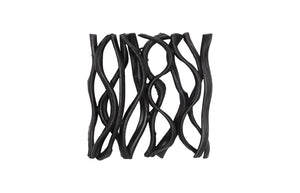 Phillips Collection Vine Wall Tile – Handcrafted Natural Artistry From Renewable Resources To Enhance Your Home Décor Black Wood Th112230