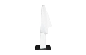 Phillips Collection Cycladic Head Sculpture Matte White Hand Sculpted Abstract Art for Console or Shelf Medium Resin TH113563
