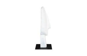 Phillips Collection Cycladic Head Sculpture - Timeless Aegean Elegance with Minimalist Design for Modern Interiors White, Small TH113564