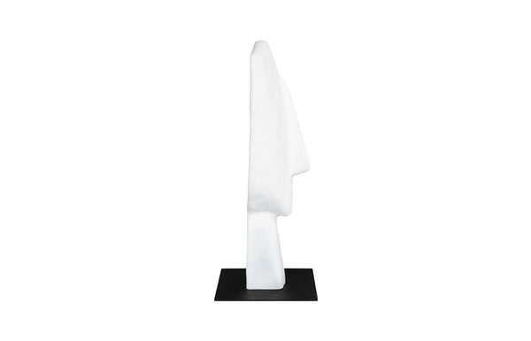 Phillips Collection Cycladic Head Sculpture - Timeless Aegean Elegance with Minimalist Design for Modern Interiors White, Small TH113564