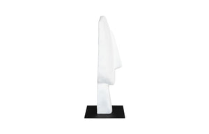 Phillips Collection Cycladic Head Sculpture Matte White Hand Sculpted Abstract Art for Console or Shelf Small Resin TH113564