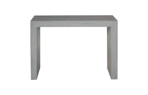 Phillips Collection Waterfall Console Table - Weathered Gray Suar Wood Design With Contemporary Style And Texture Gray Wood ,Suar Th114948