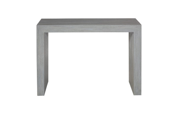 Phillips Collection Waterfall Console Table - Weathered Gray Suar Wood Design With Contemporary Style And Texture Gray Wood ,Suar Th114948