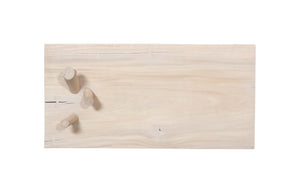 Phillips Collection Branch Waterfall Coffee Table – Bleached Chamcha Wood Design For Modern Natural Aesthetic Elegance Off White Wood ,Chamcha Wood Th115344