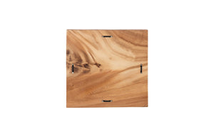 Phillips Collection Carved Wall Tile - Elegant Chamcha Wood Accent for Unique Feature Walls and Stylish Home Decor Natural, River TH115352