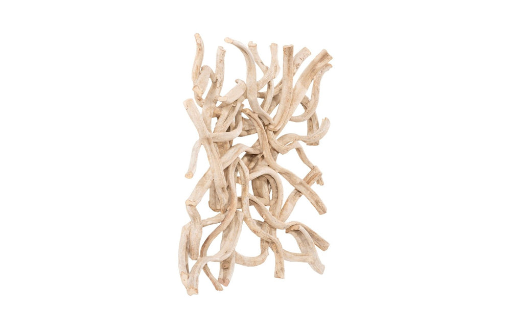 Phillips Collection Vine Wall Tile – Handcrafted Wooden Accent for Unique Textured Interiors, Perfect for Any Space TH117214
