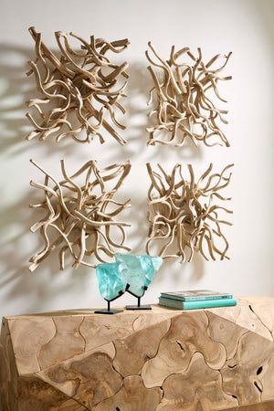 Phillips Collection Vine Wall Tile – Handcrafted Wooden Accent for Unique Textured Interiors, Perfect for Any Space TH117214