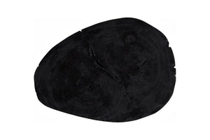 Phillips Collection Lathe Turned Solid Chamcha Wood Coffee Table Sculptural Organic Form for Modern Living Rooms Black Medium TH119034