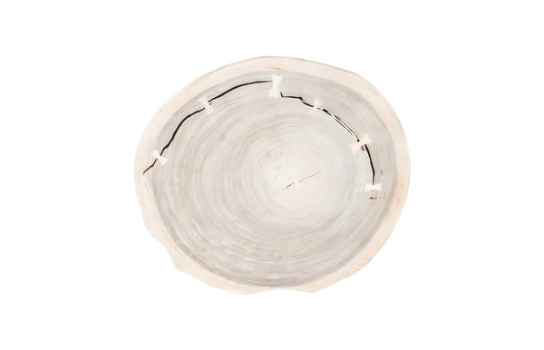 Phillips Collection Floating Coffee Table with Clear Acrylic Legs - Modern Chamcha Wood Design for Contemporary Living Spaces Bleached, Size Varies TH119389