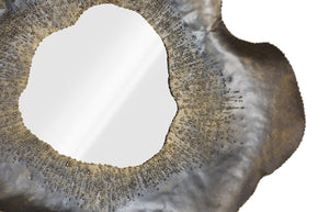 Phillips Collection Bloom Mirror - Sculptural Wall Decor with Radiating Petal Design for Modern and Classic Interiors Metal, MD TH119773