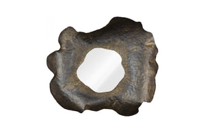 Phillips Collection Bloom Mirror - Sculptural Wall Decor with Radiating Petal Design for Modern and Classic Interiors Metal, LG TH119774