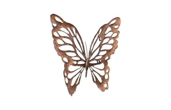 Phillips Collection Butterfly Wall Sculpture – Elegant Copper & Black Metal Art for Modern Home Décor & Focal Points TH119780