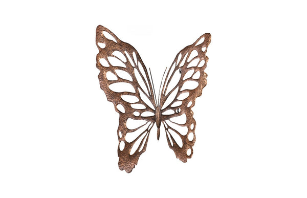 Phillips Collection Butterfly Wall Sculpture - Large Metal Art in Copper & Black for Stunning Home Decor Transformation TH119781