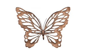 Phillips Collection Butterfly Wall Sculpture - Large Metal Art in Copper & Black for Stunning Home Decor Transformation TH119781