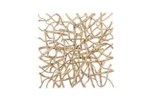Phillips Collection Vine Wall Panel Bleached Natural Dried Sculptural Organic Decor for Bohemian Spaces TH120066