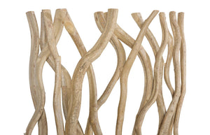 Phillips Collection Vine Sculptural Wood Wall Panel Botanical Art for Living Room Entryway Decor TH120067