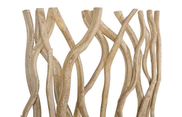 Phillips Collection Vine Sculptural Wood Wall Panel Botanical Art for Living Room Entryway Decor TH120067