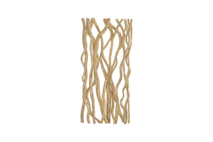 Phillips Collection Vine Sculptural Wood Wall Panel Botanical Art for Living Room Entryway Decor TH120067