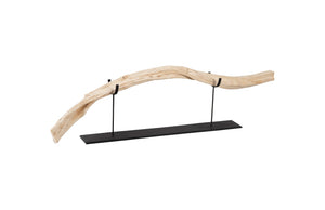 Phillips Collection Vine Sculpture on Stand - Unique Reclaimed Wood Art Piece for Modern Rustic Home Decor Accent TH57054