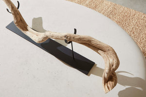 Phillips Collection Vine Sculpture on Stand - Unique Reclaimed Wood Art Piece for Modern Rustic Home Decor Accent TH57054