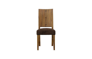 Phillips Collection Origins Dining Chair - Handcrafted Reclaimed Chamcha Wood with Unique Butterfly Detail for Dining Spaces TH59559